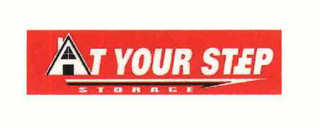 AT YOUR STEP STORAGE logo
