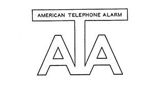 ATA AMERICAN TELEPHONE ALARM logo