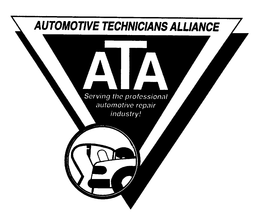 ATA AUTOMOTIVE TECHNICIANS ALLIANCE SERVING THE PROFESSIONAL AUTOMOTIVE REPAIR INDUSTRY! logo