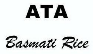 ATA BASMATI RICE logo
