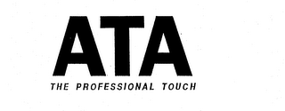 ATA THE PROFESSIONAL TOUCH logo