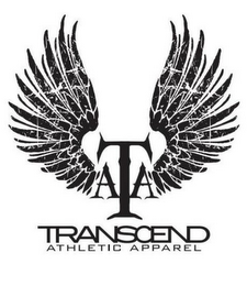 ATA TRANSCEND ATHLETIC APPAREL logo