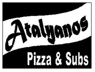 ATALYANOS PIZZA & SUBS logo