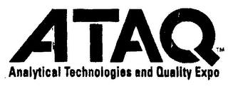 ATAQ ANALYTICAL TECHNOLOGIES AND QUALITY EXPO logo