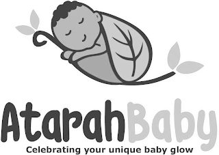 ATARAHBABY CELEBRATING YOUR UNIQUE BABY GLOW logo