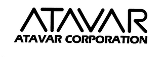 ATAVAR ATAVAR CORPORATION logo