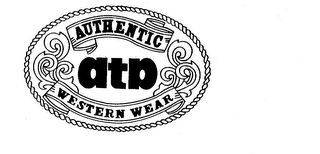 ATB AUTHENTIC WESTERN WEAR logo