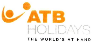ATB HOLIDAYS THE WORLD'S AT HAND logo