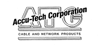 ATC ACCU-TECH CORPORATION CABLE AND NETWORK PRODUCTS logo