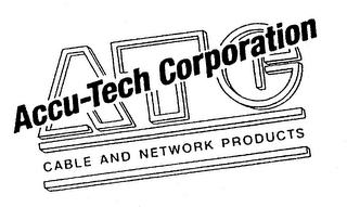 ATC ACCU-TECH CORPORATION CABLE AND NETWORK PRODUCTS logo