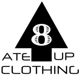 ATE UP CLOTHING 8 logo