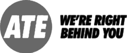 ATE WE'RE RIGHT BEHIND YOU logo