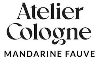 ATELIER COLOGNE MANDARINE FAUVE logo