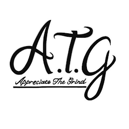 A.T.G APPRECIATE THE GRIND logo