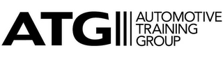 ATG AUTOMOTIVE TRAINING GROUP logo
