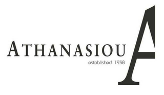 ATHANASIOU ESTABLISHED 1938 A logo