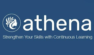 ATHENA STRENGTHEN YOUR SKILLS WITH CONTINUOUS LEARNING logo