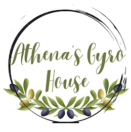 ATHENA'S GYRO HOUSE logo