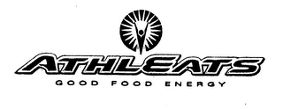 ATHLEATS GOOD FOOD ENERGY logo
