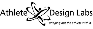 ATHLETE DESIGN LABS BRINGING OUT THE ATHLETE WITHIN logo