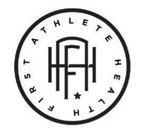 ATHLETE HEALTH FIRST AHF logo