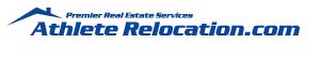 ATHLETE RELOCATION.COM PREMIER REAL ESTATE SERVICES logo