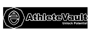 ATHLETE VAULT UNLOCK POTENTIAL logo
