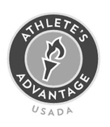 ATHLETE'S ADVANTAGE USADA logo