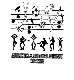 ATHLETES & ARTISTS AGAINST CANCER logo