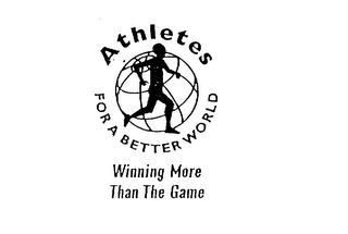 ATHLETES FOR A BETTER WORLD WINNING MORE THAN THE GAME logo