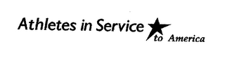ATHLETES IN SERVICE TO AMERICA logo