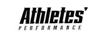 ATHLETES' PERFORMANCE