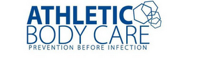 ATHLETIC BODY CARE PREVENTION BEFORE INFECTION logo