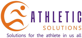 ATHLETIC SOLUTIONS SOLUTIONS FOR THE ATHLETE IN US ALL logo