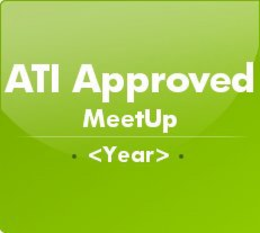 ATI APPROVED MEETUP <YEAR> logo