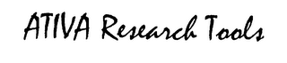 ATIVA RESEARCH TOOLS logo