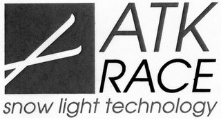 ATK RACE SNOW LIGHT TECHNOLOGY logo