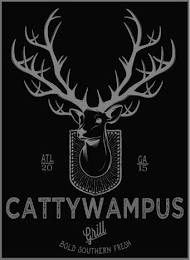 ATL GA 20 15 CATTYWAMPUS GRILL BOLD SOUTHERN FRESH logo