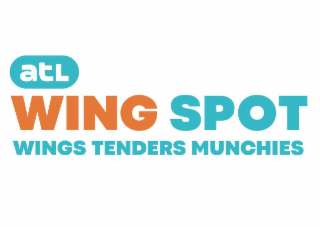 ATL WING SPOT WINGS TENDERS MUNCHIES logo