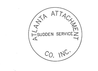 ATLANTA ATTACHMENT CO. INC. SUDDEN SERVICE logo