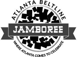 ATLANTA BELTLINE JAMBOREE WHERE ATLANTACOMES TO CELEBRATE logo