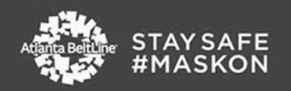 ATLANTA BELTLINE STAY SAFE #MASKON logo