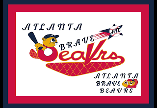 ATLANTA BRAVE BEAVRS ATLANTA BRAVE BEAVRS ATL ATL A A logo