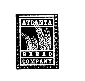 ATLANTA BREAD COMPANY GOURMET COFFEES SOURDOUGH BREADS BAKERY CAFE logo