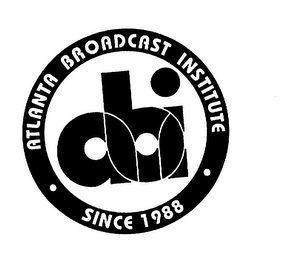 ATLANTA BROADCAST INSTITUTE SINCE 1988 ABI logo
