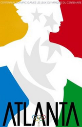 ATLANTA CENTENNIAL OLYMPIC GAMES LES JEUX OLYMPIQUES DU CENTENAIRE logo
