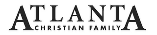 ATLANTA CHRISTIAN FAMILY logo
