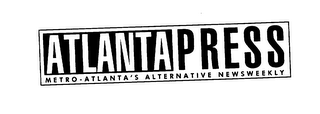 ATLANTA PRESS METRO-ATLANTA'S ALTERNATIVE NEWSWEEKLY logo