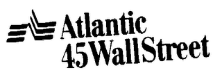 ATLANTIC 45 WALL STREET logo