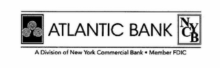 ATLANTIC BANK NYCB A DIVISION OF NEW YORK COMMERCIAL BANK MEMBER FDIC logo